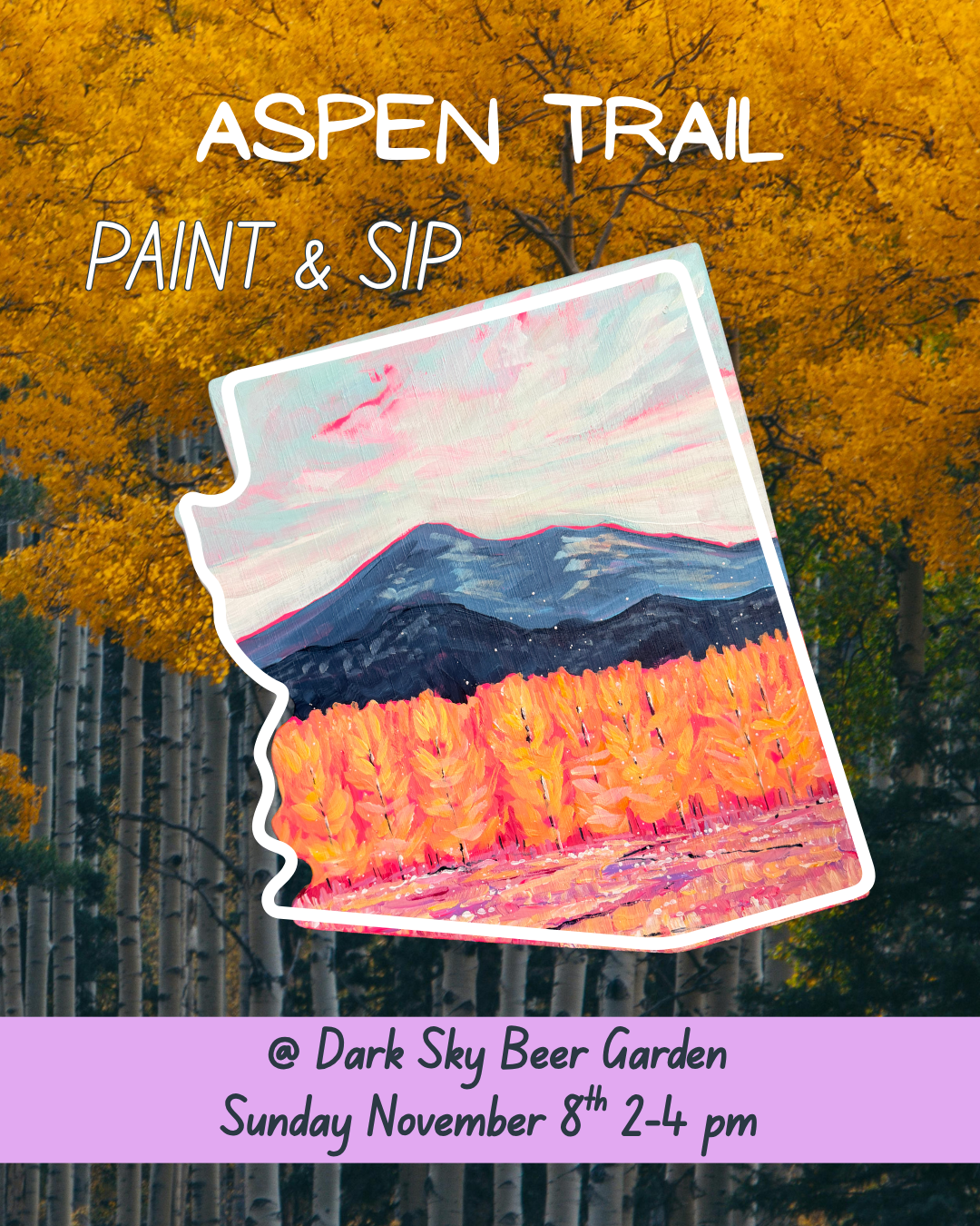 Aspen Trail Paint & Sip