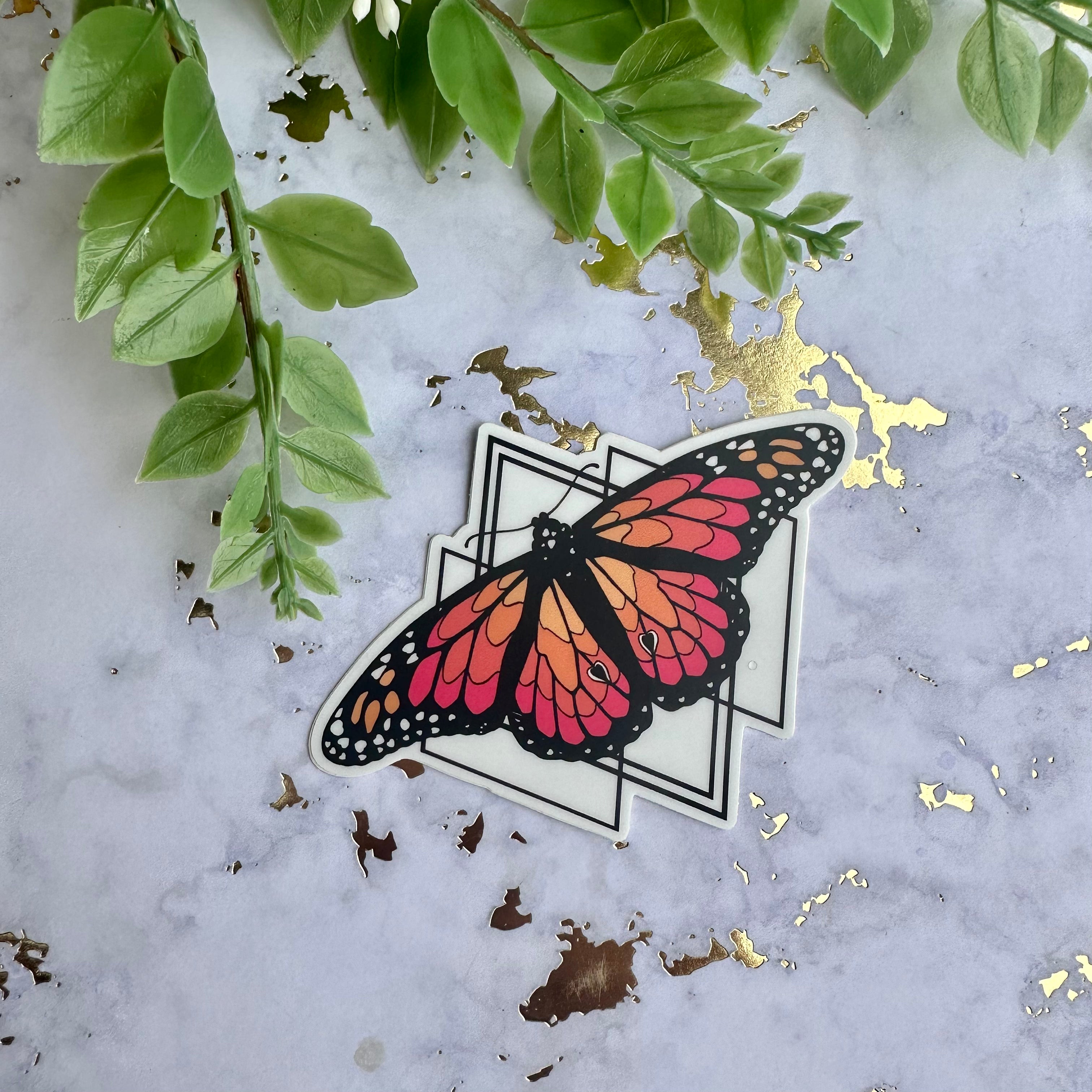 Monarch Butterfly Sticker – Pencils and Pines