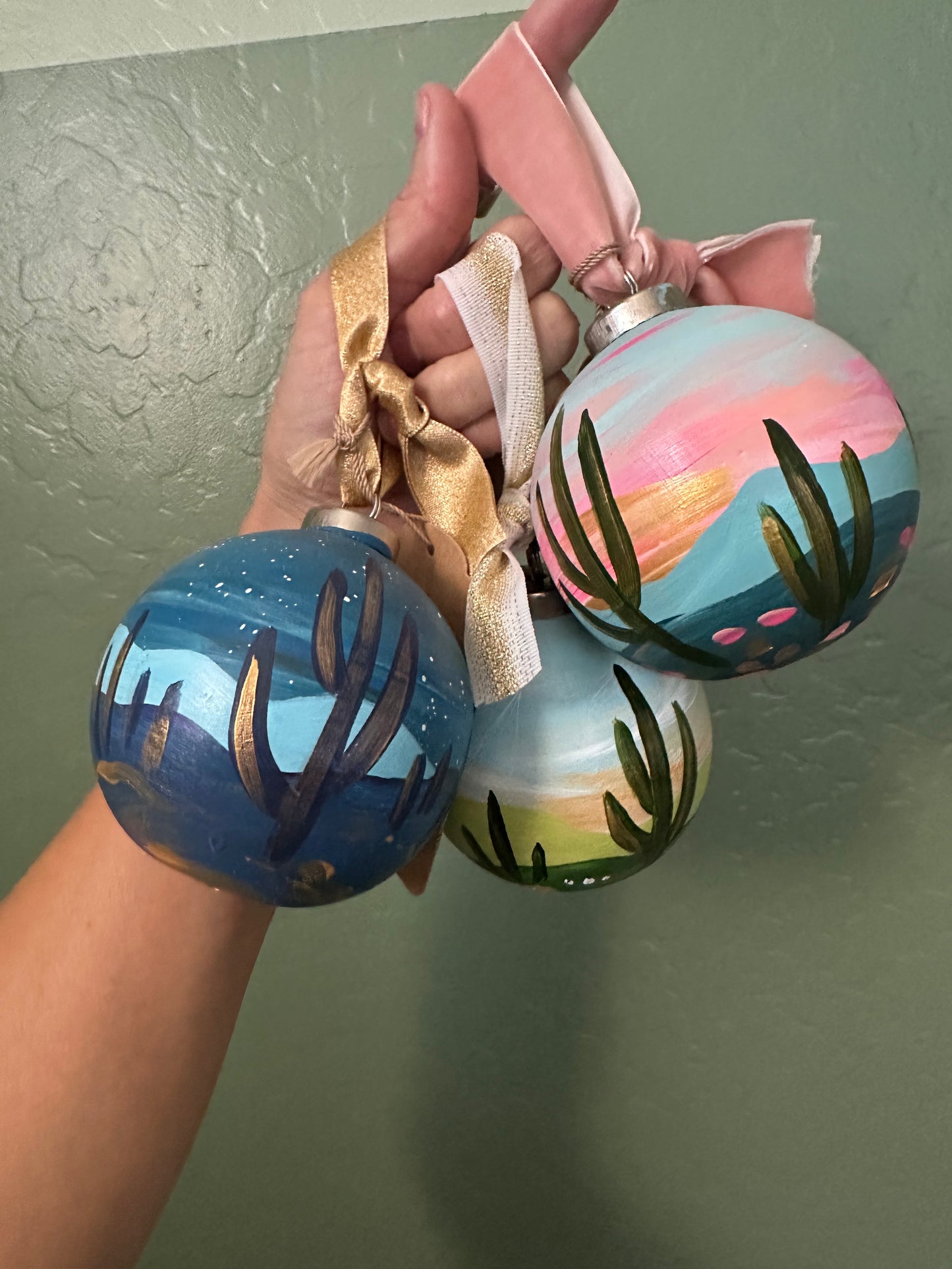 Ceramic Christmas ornament