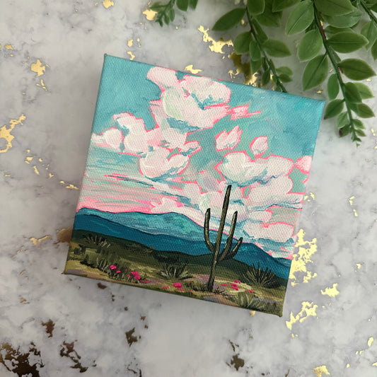 Calming Desert Acrylic Mini