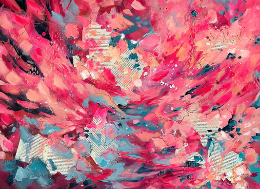 "The Wild Feminine" - Original Acrylic Painting