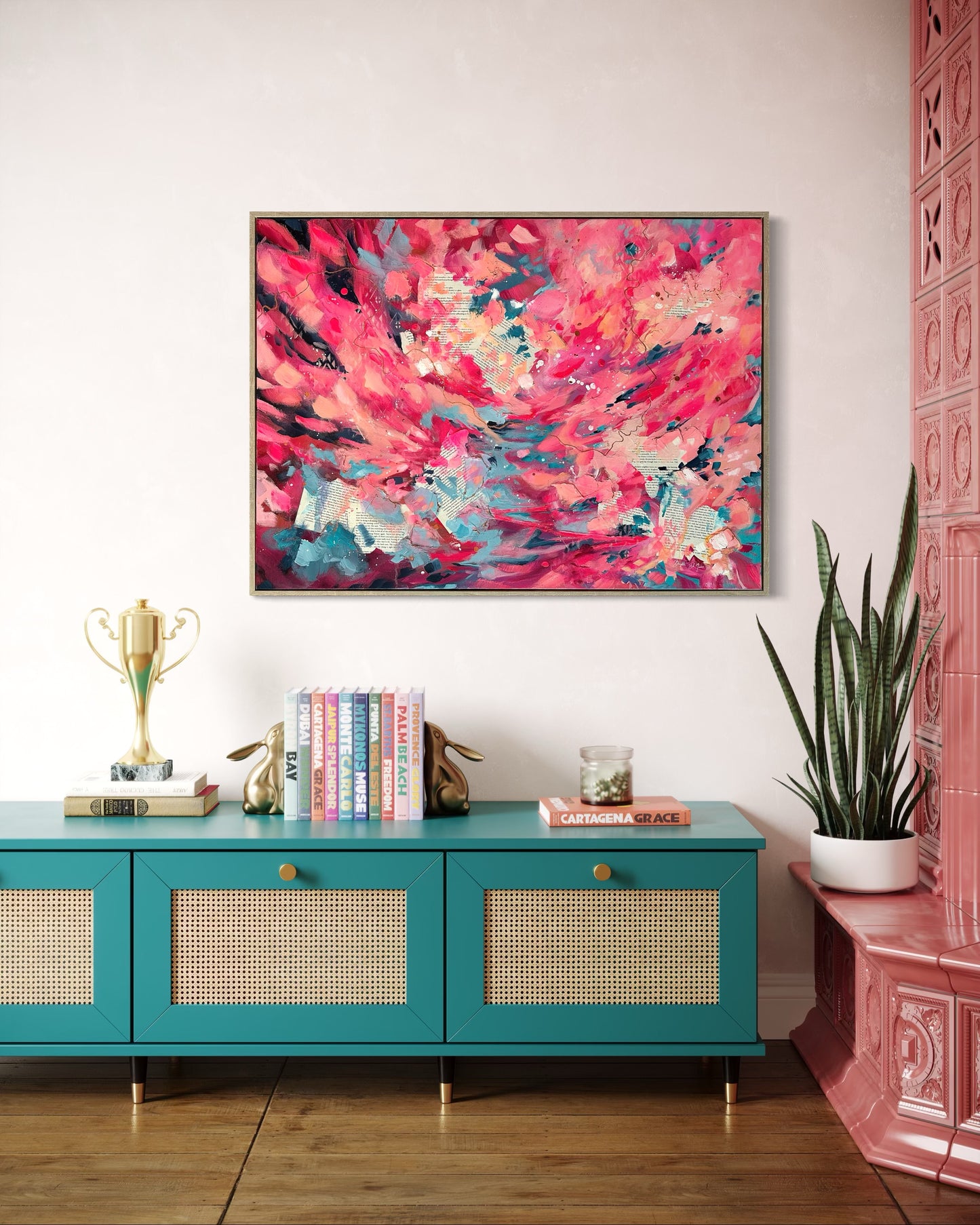 "The Wild Feminine" - Original Acrylic Painting