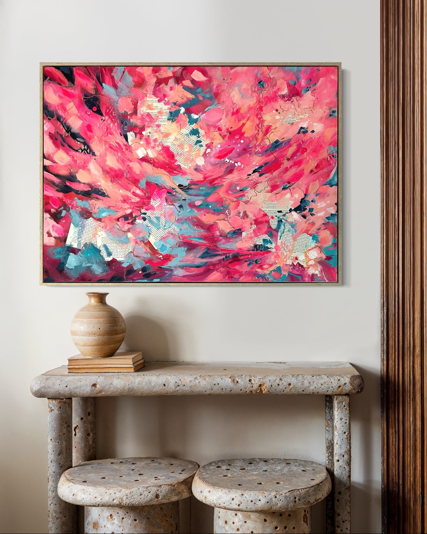 "The Wild Feminine" - Original Acrylic Painting