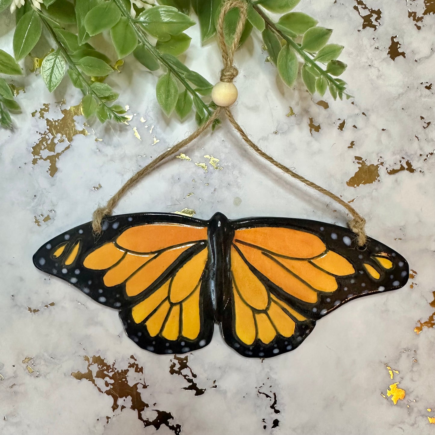 Hanging Butterfly Wall Art - Monarch