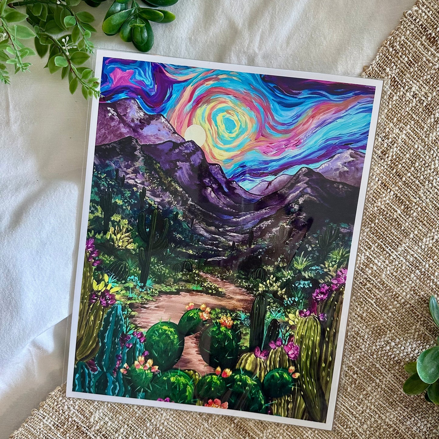 West Valley Mountain Trail Print