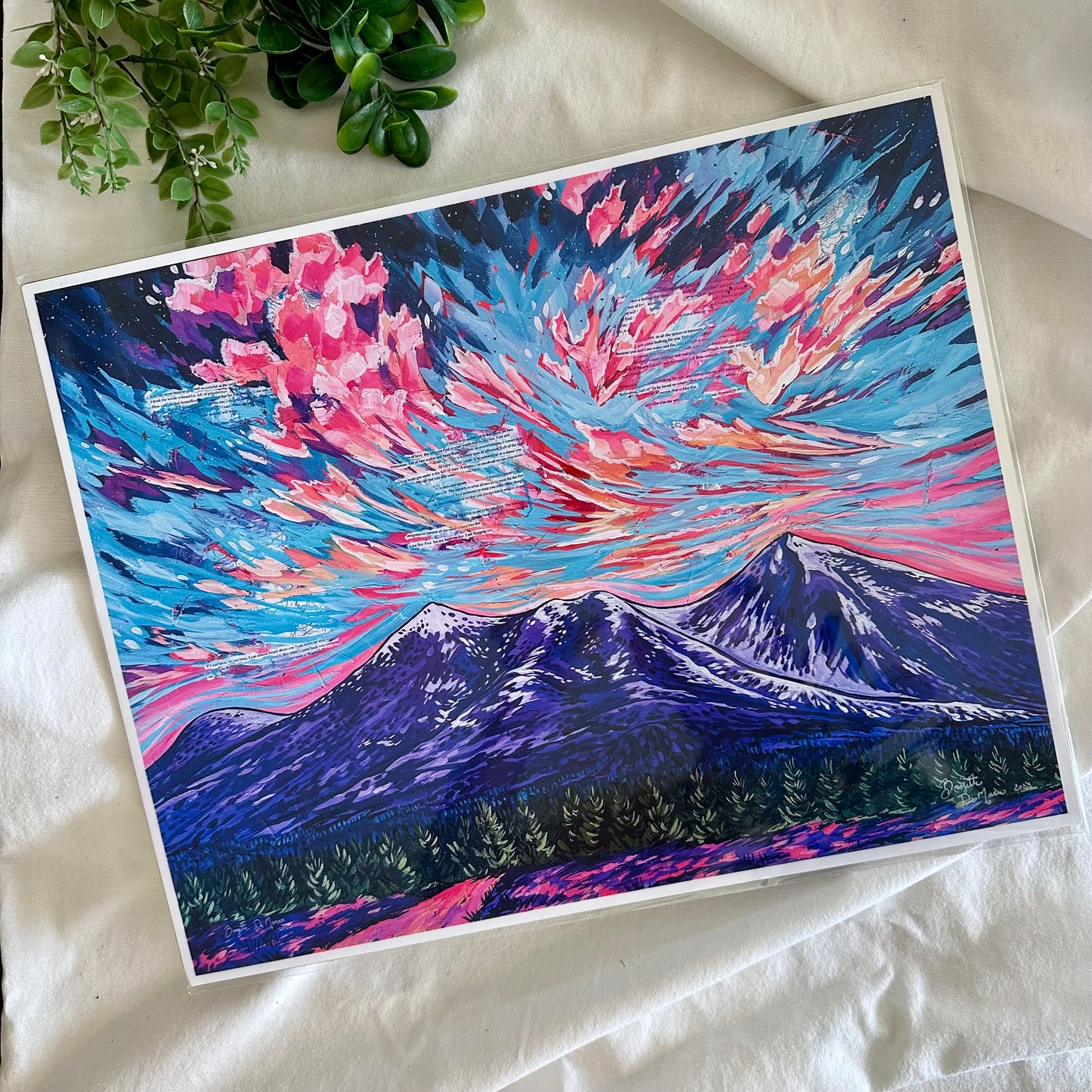"All the Spaces in Between" Print