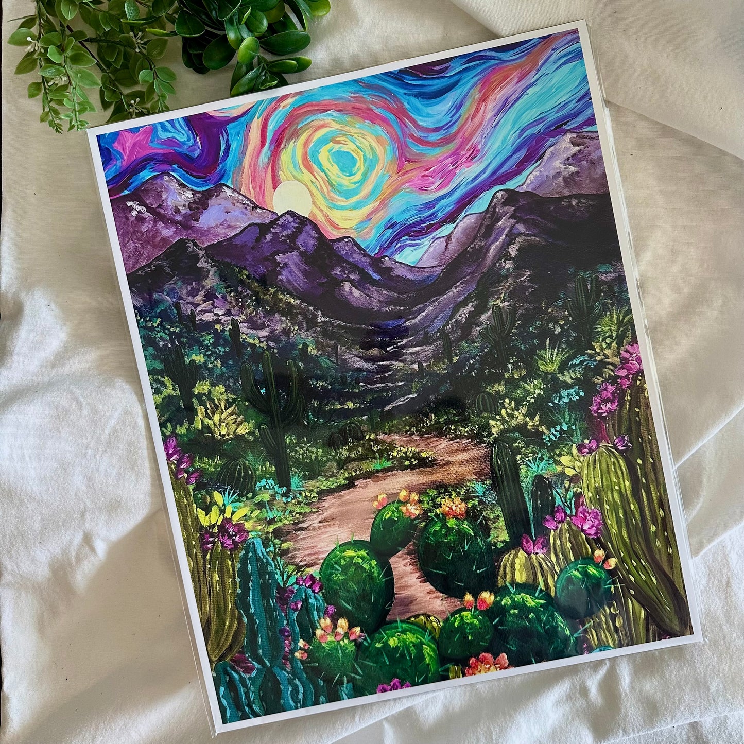 West Valley Mountain Trail Print
