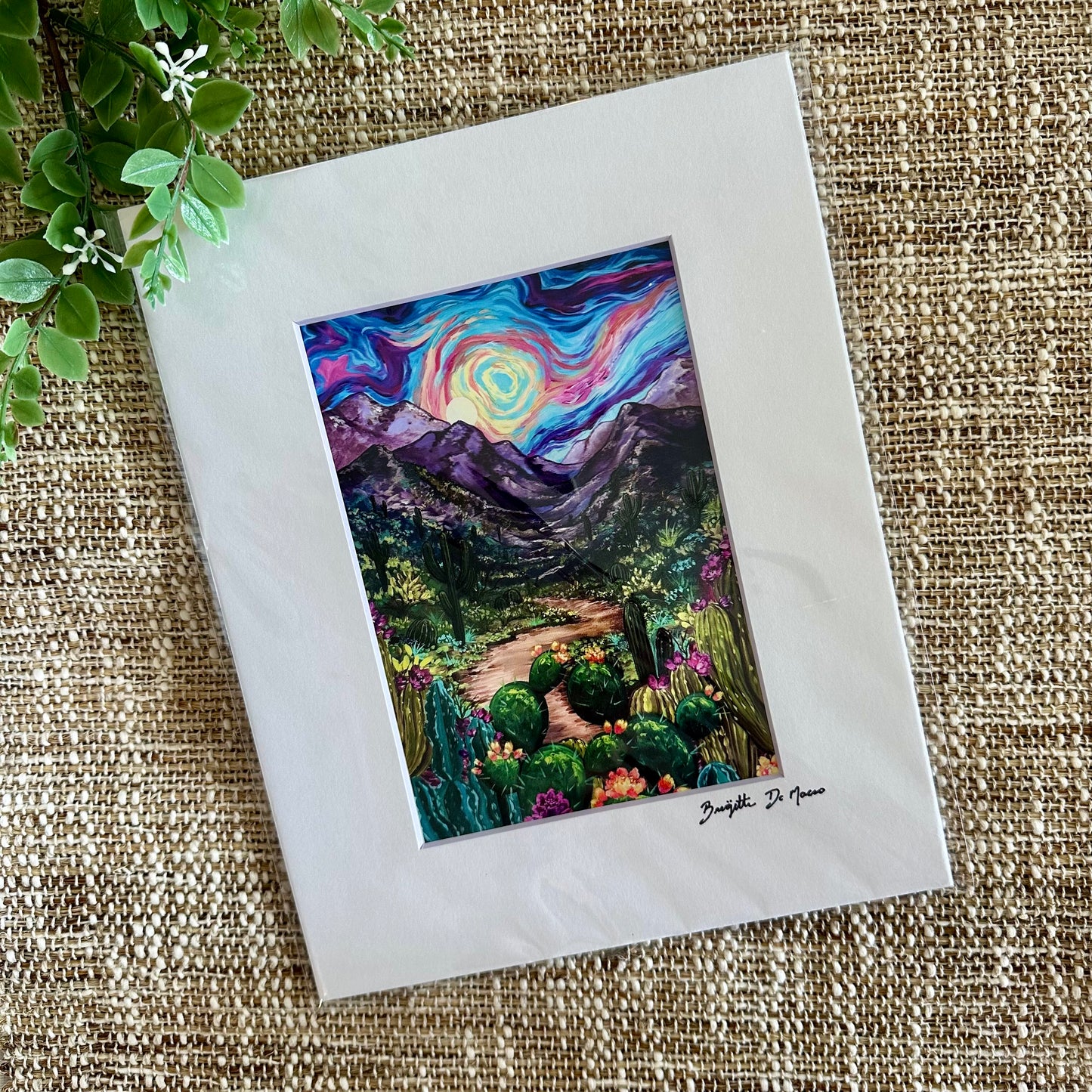 West Valley Mountain Trail Print