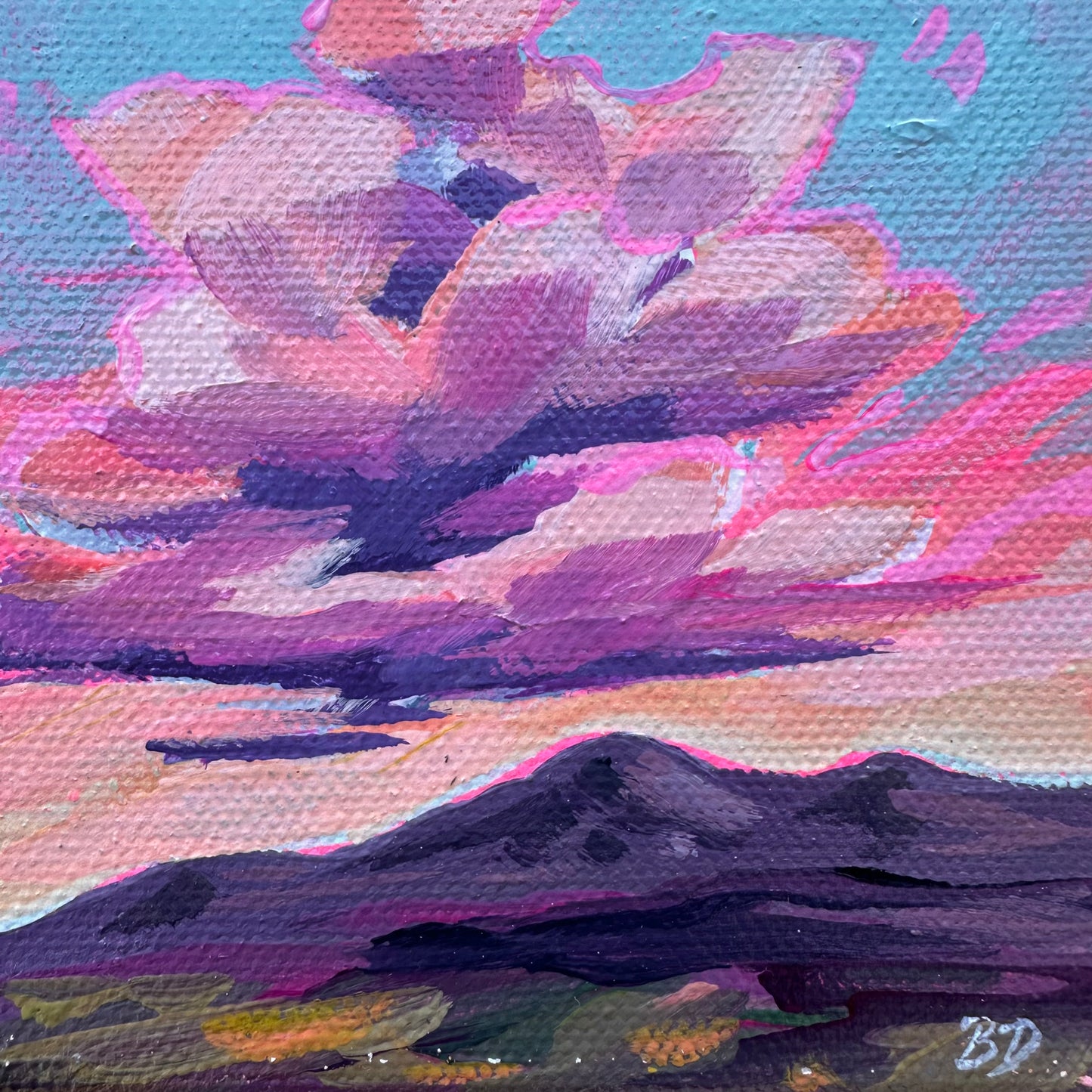 South - Acrylic Mini