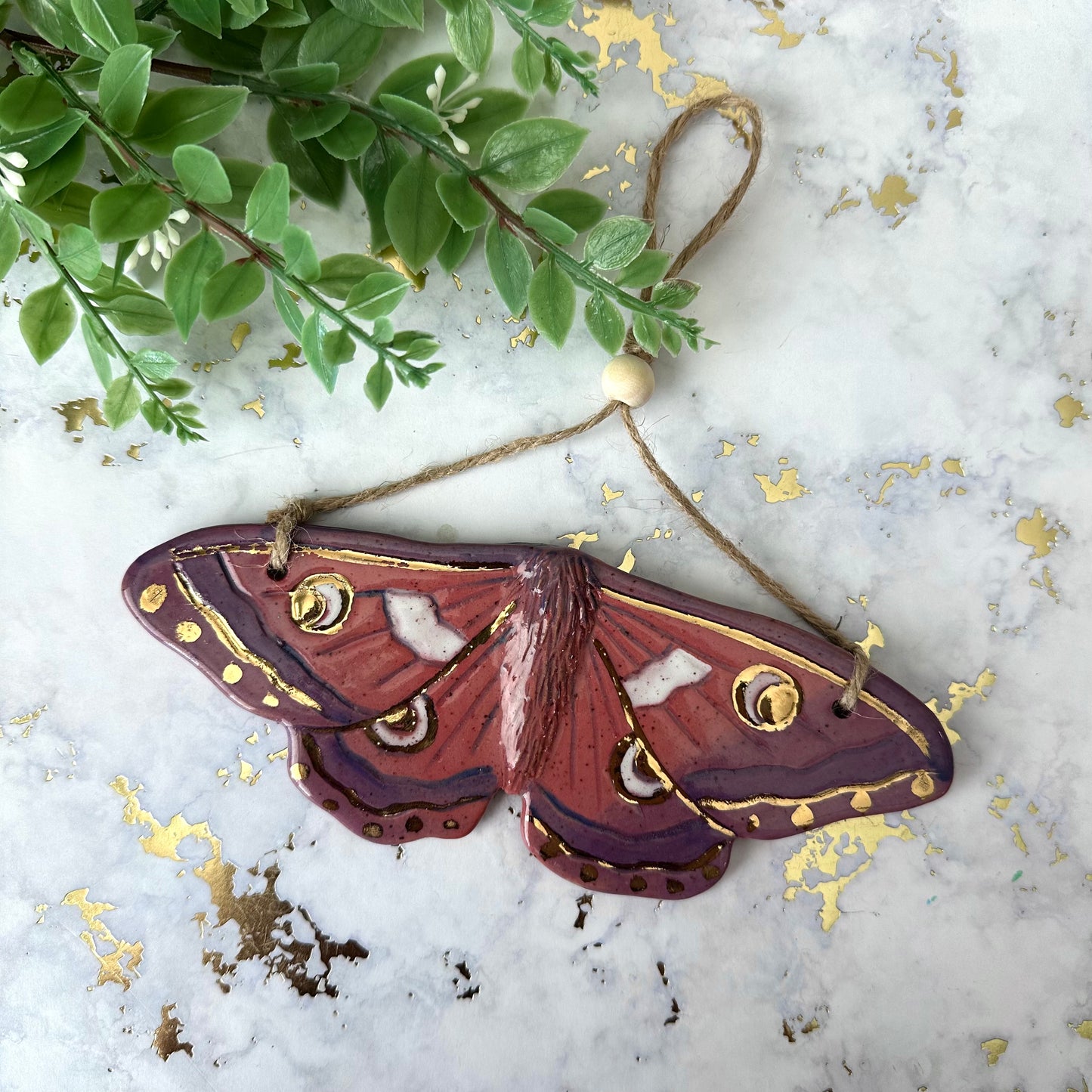 Hanging Butterfly Wall Art - Moth