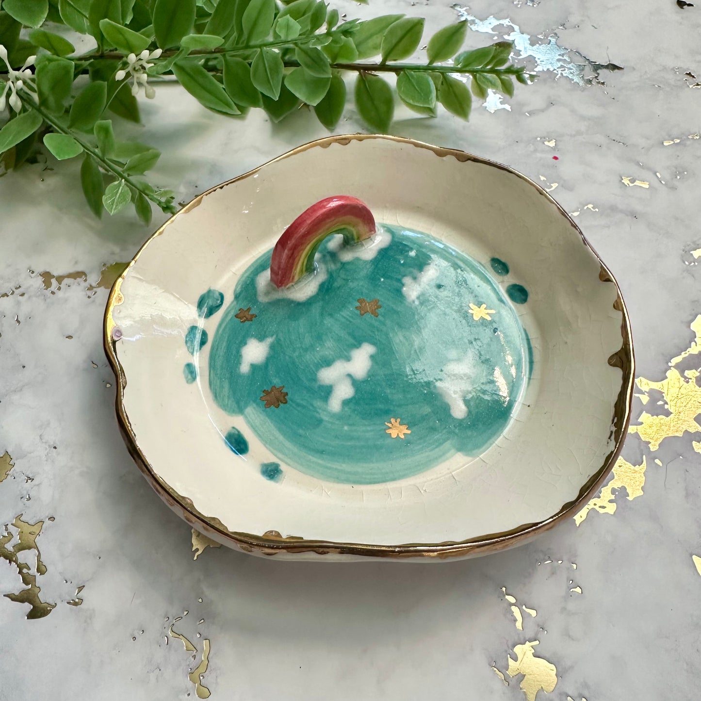 Trinket Dish - Rainbow