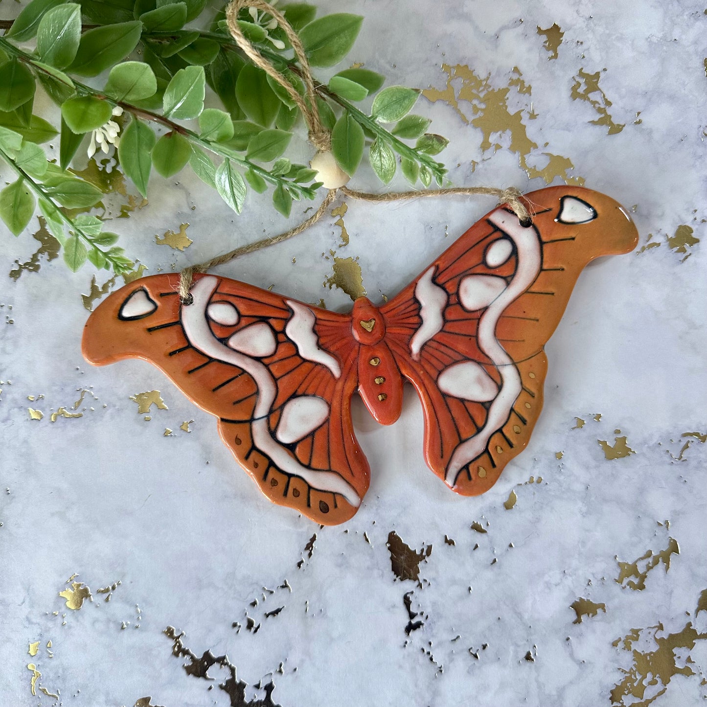 Hanging Butterfly Wall Art - Atlas Moth