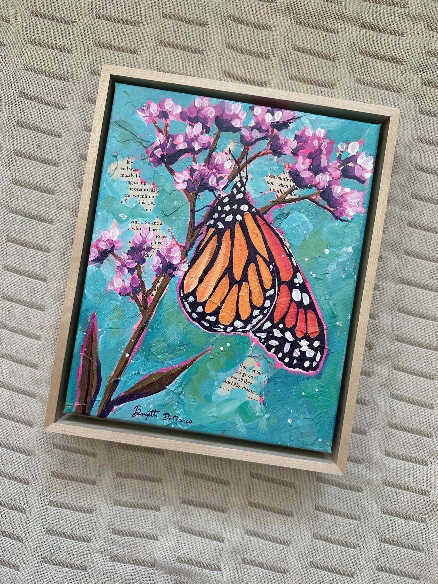 "Starting Over" - Monarch on mIlkweed