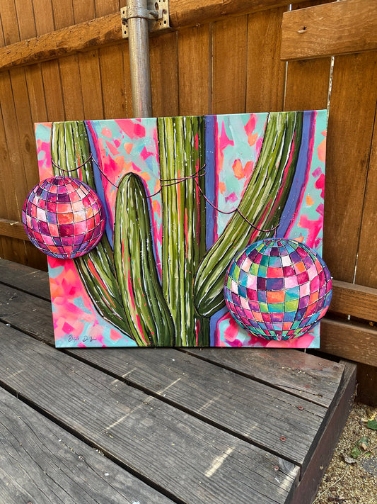 Desert Disco Original Acrylic Paintings