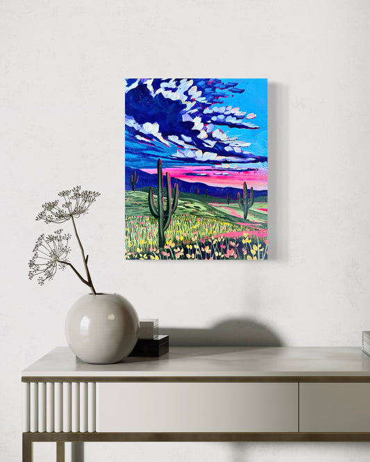 Original Acrylic - "Gentle Monsoon"