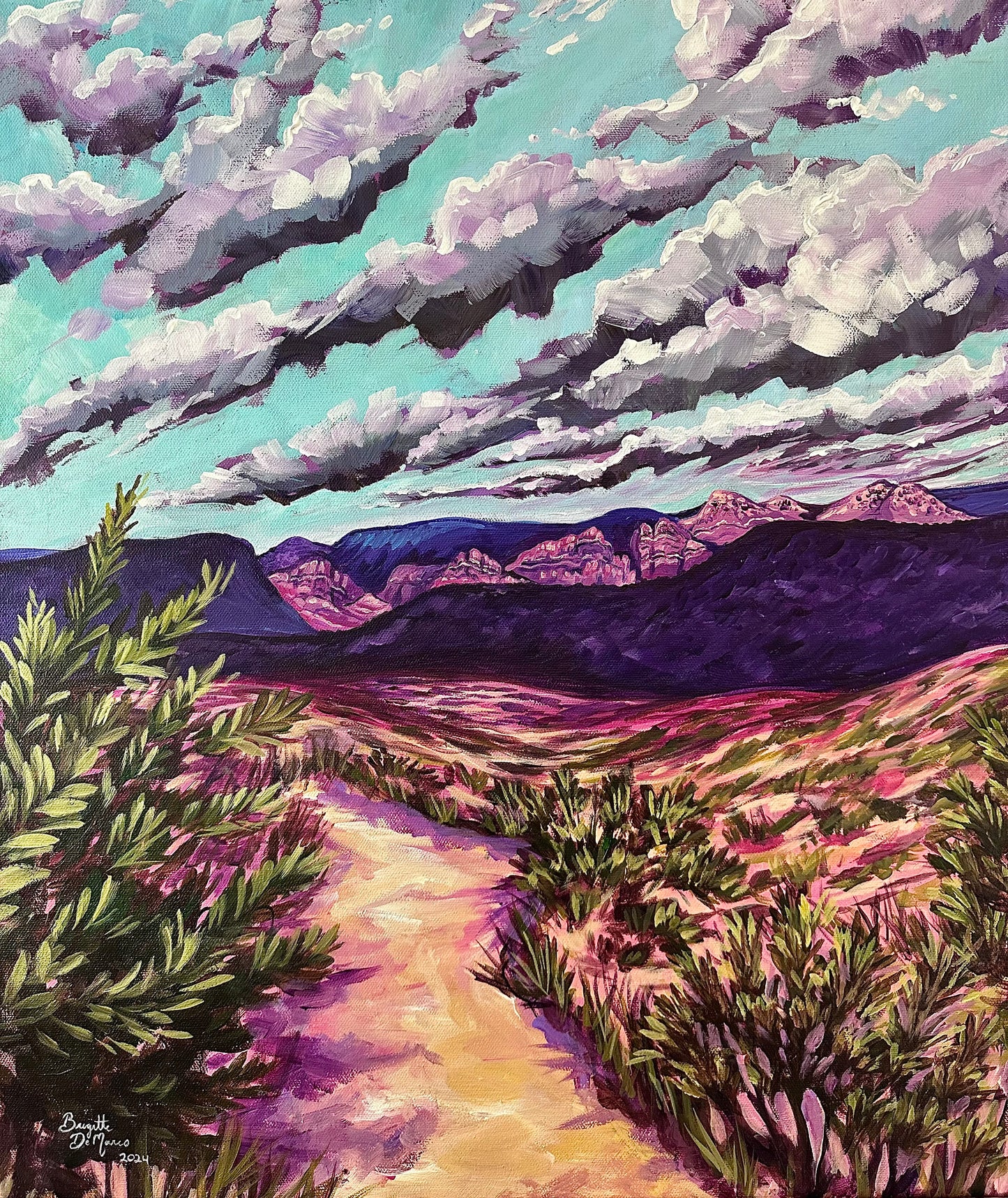 "Hidden Just Behind the Ordinary" Print