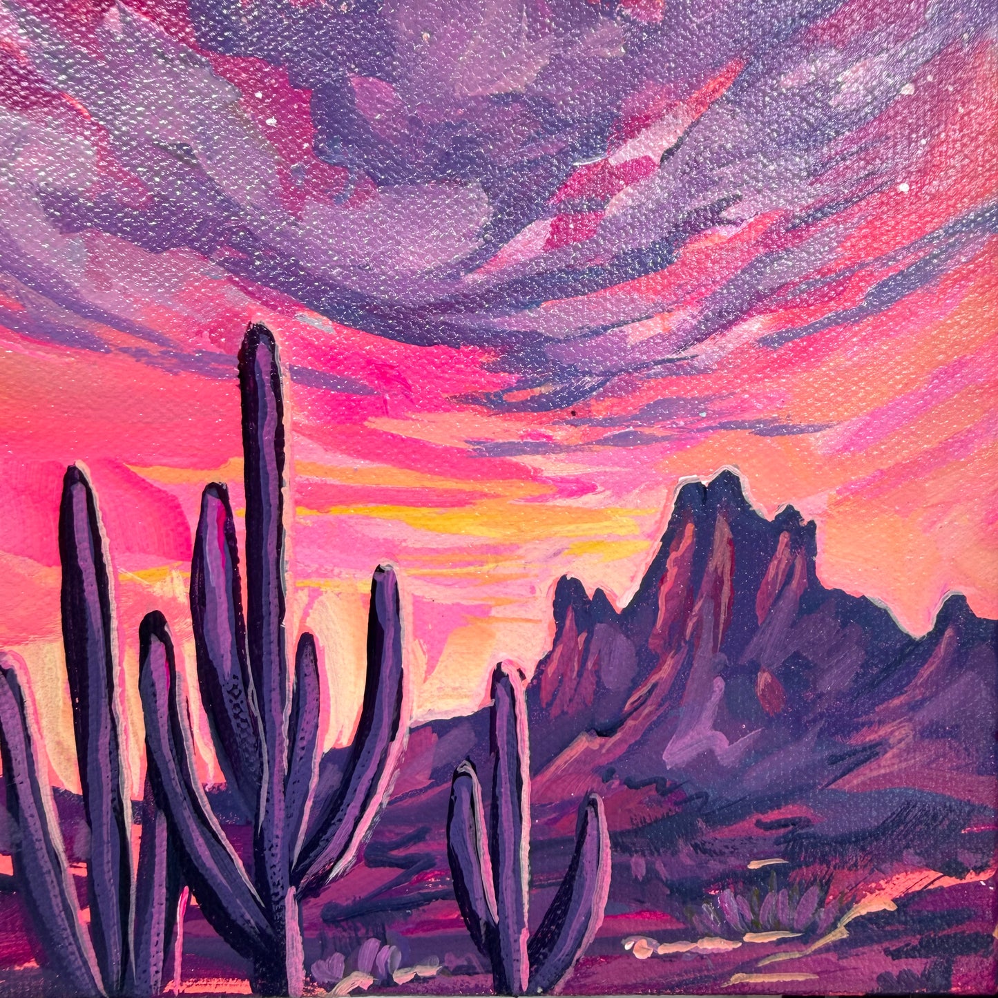 Sunset in Peace - Acrylic Mini
