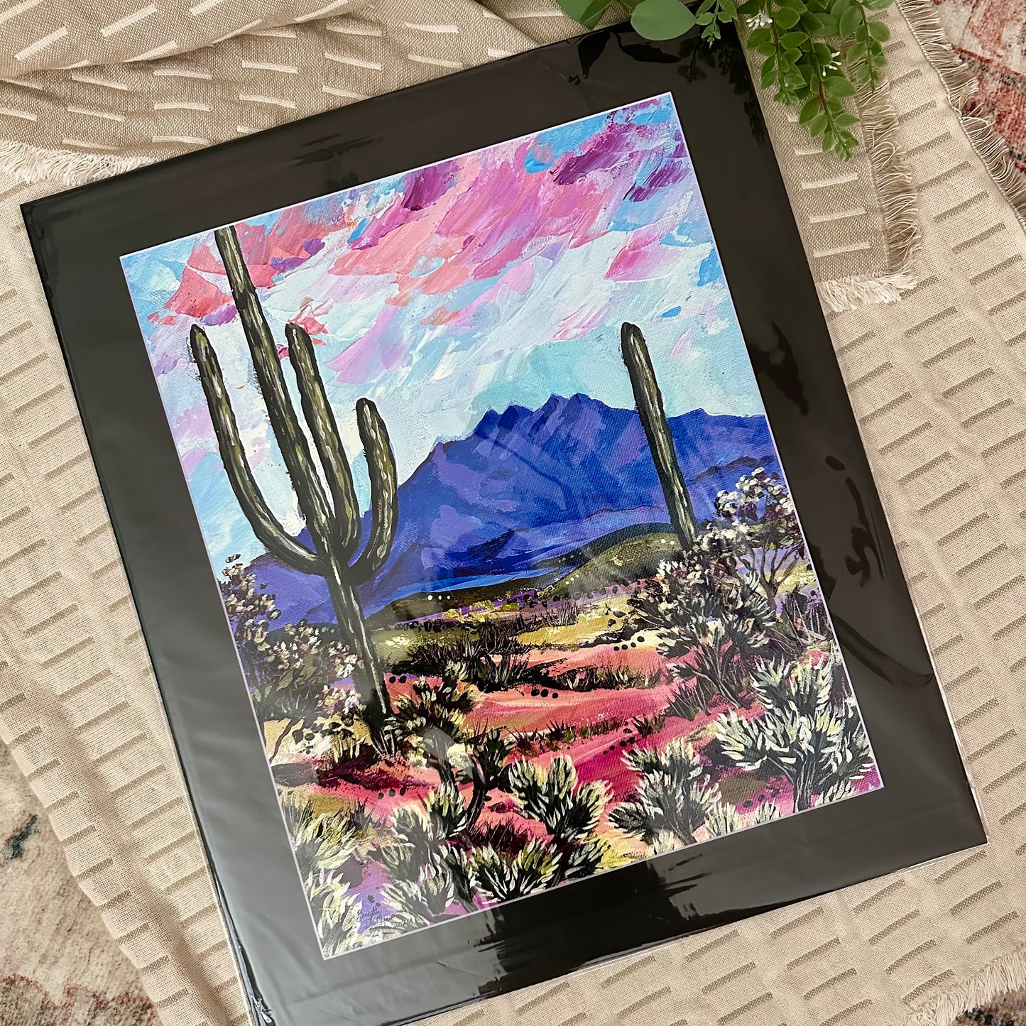 “Four Peaks" Print
