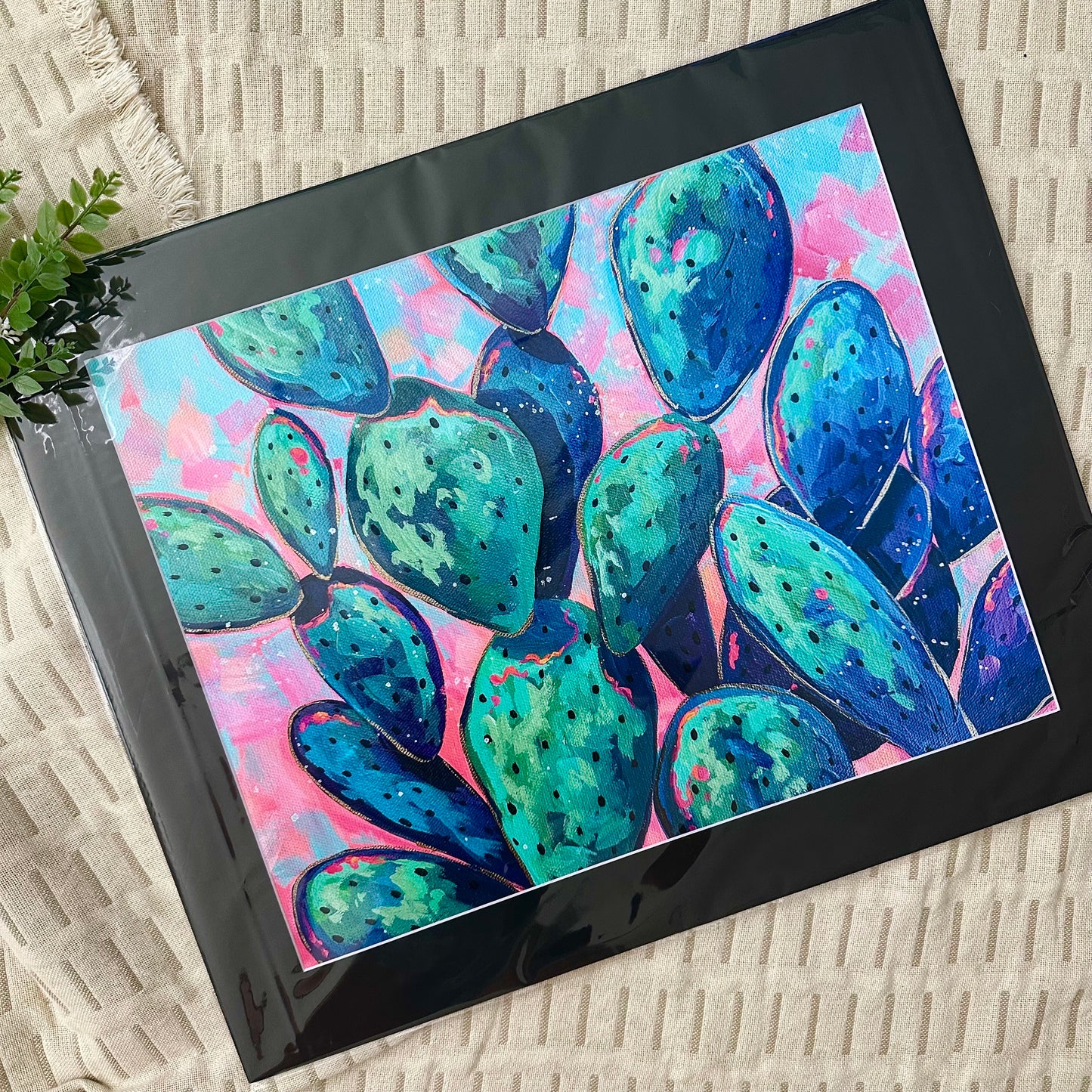 Prickly Pear Forest Print