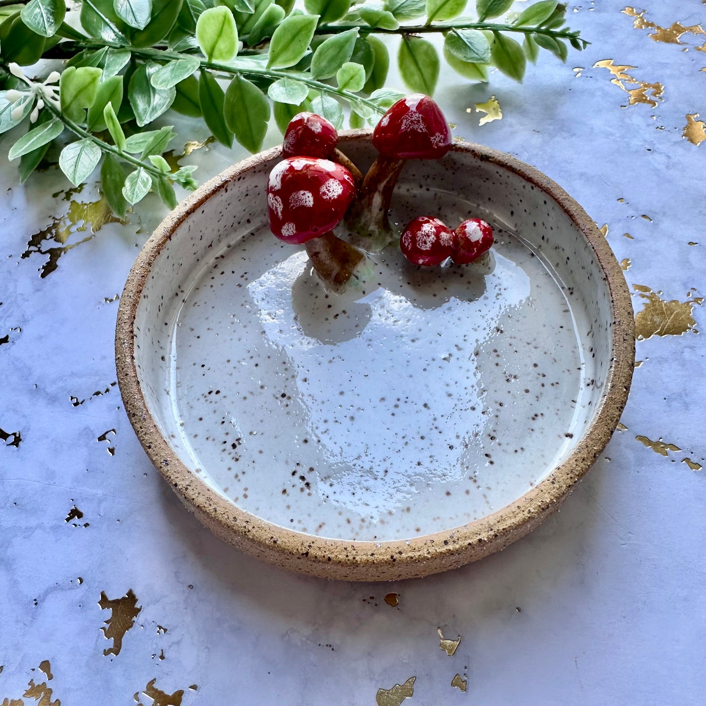 Small Mushroom Trinket Dish