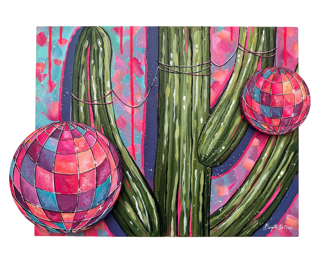 Desert Disco Original Acrylic Paintings