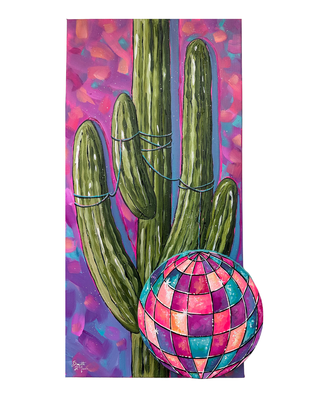 Desert Disco Original Acrylic Paintings
