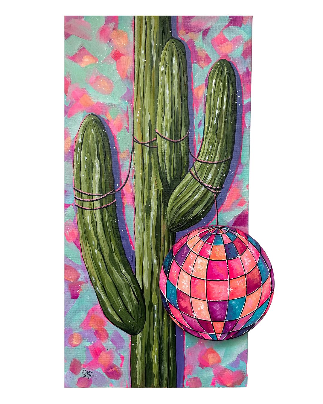 Desert Disco Original Acrylic Paintings
