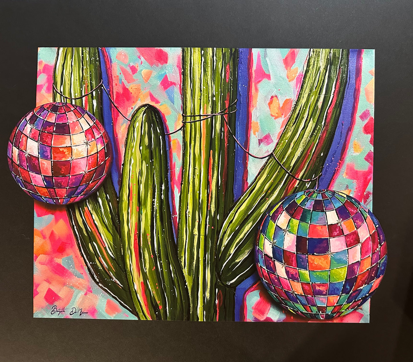 Desert Disco Original Acrylic Paintings