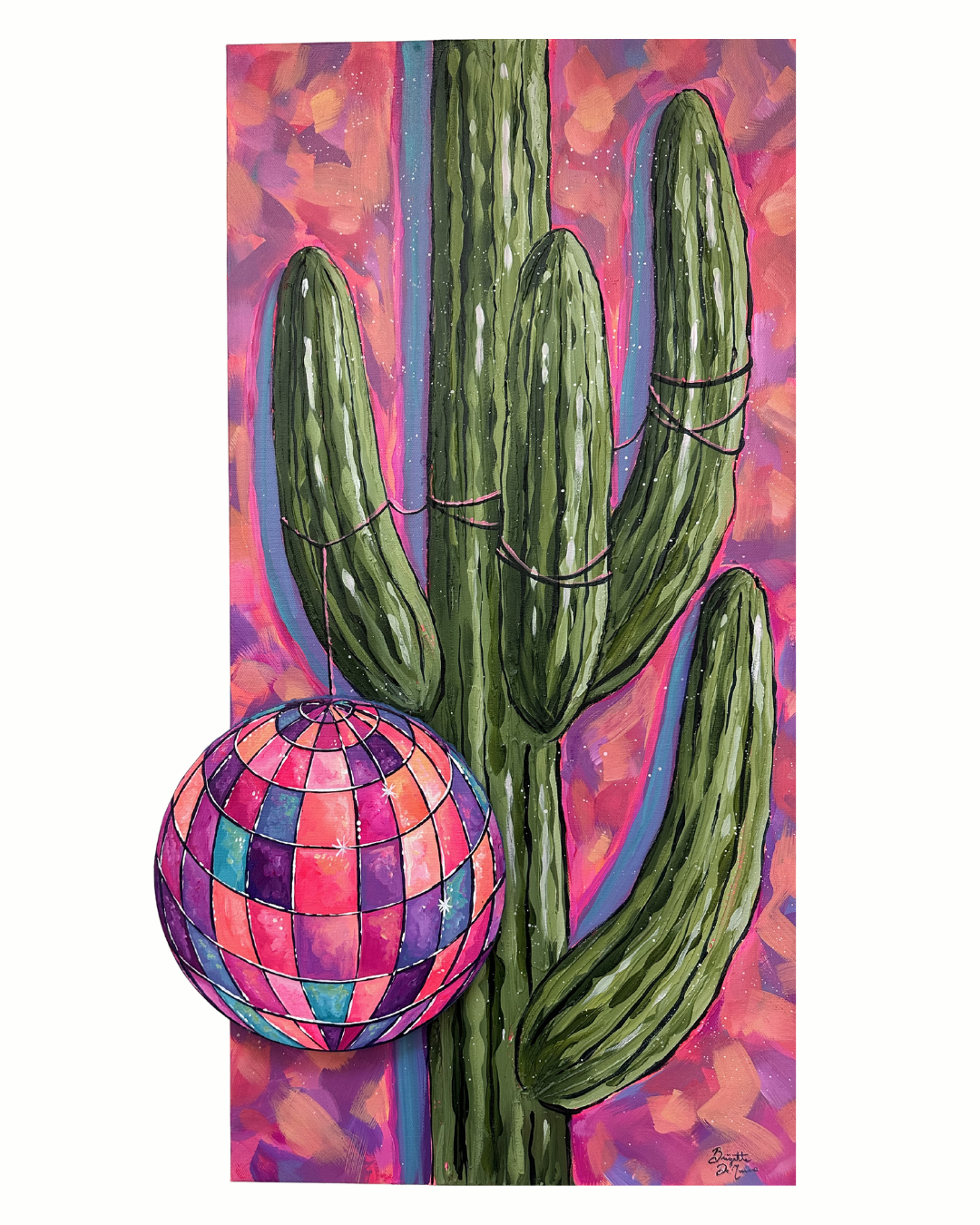 Desert Disco Original Acrylic Paintings