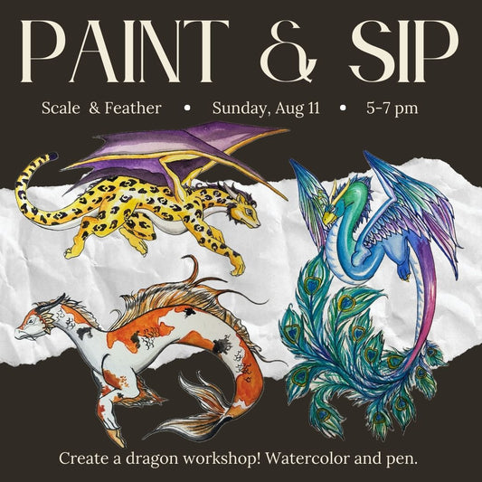 Watercolor Dragon Workshop