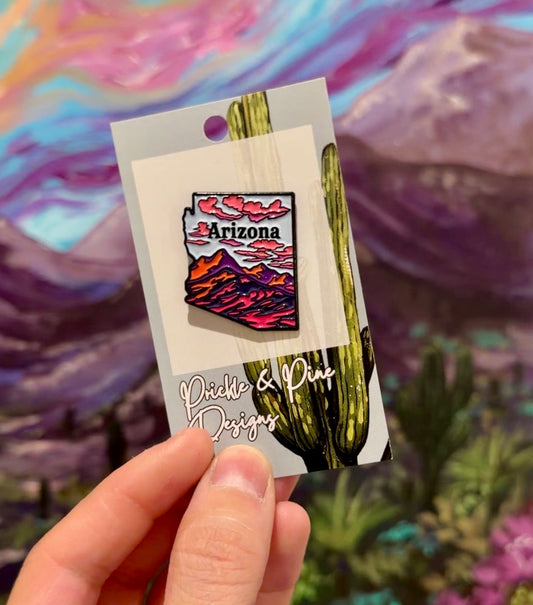 Arizona Enamel Pin