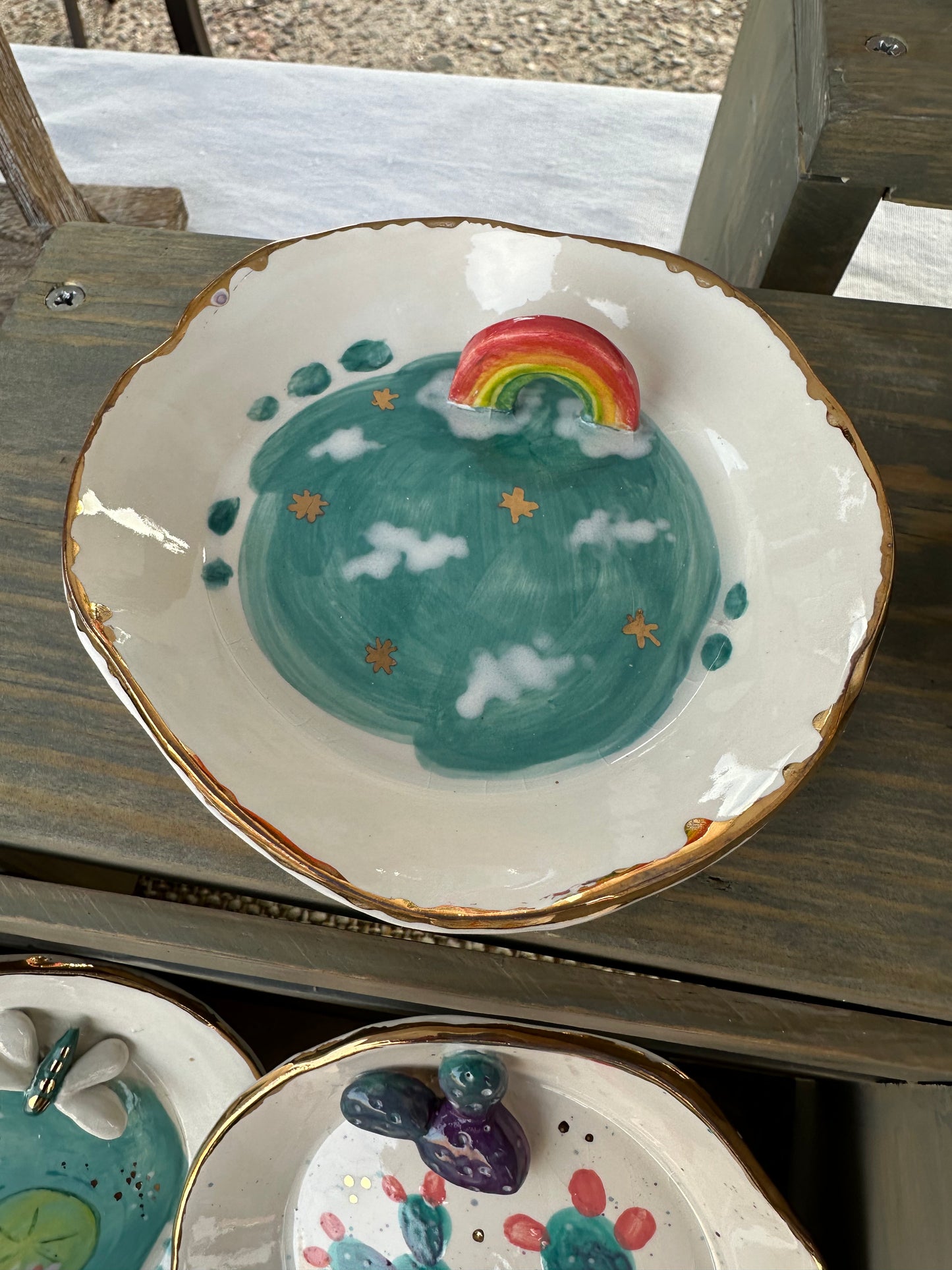 Trinket Dish - Rainbow