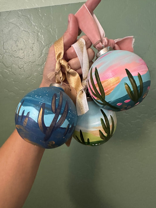 Ceramic Christmas ornament