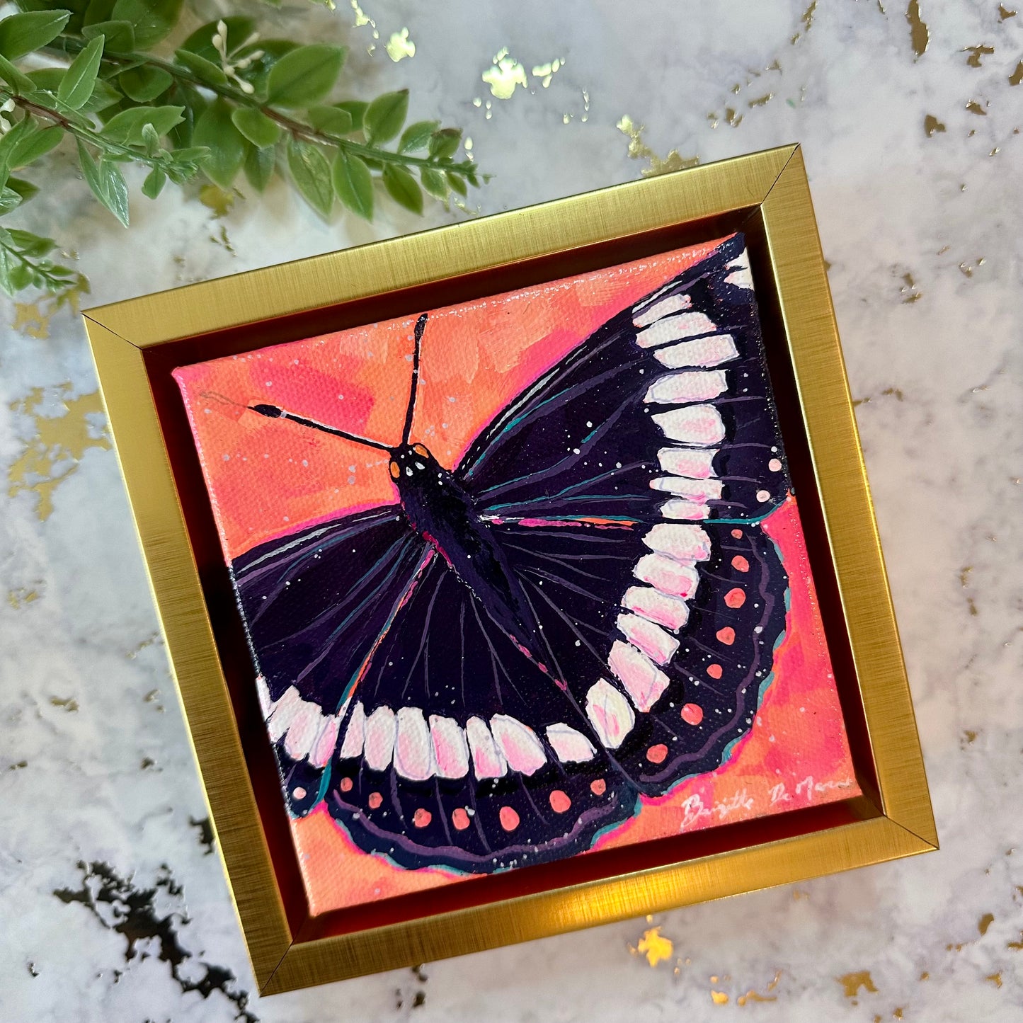 Admiral Butterfly Mini Acrylic