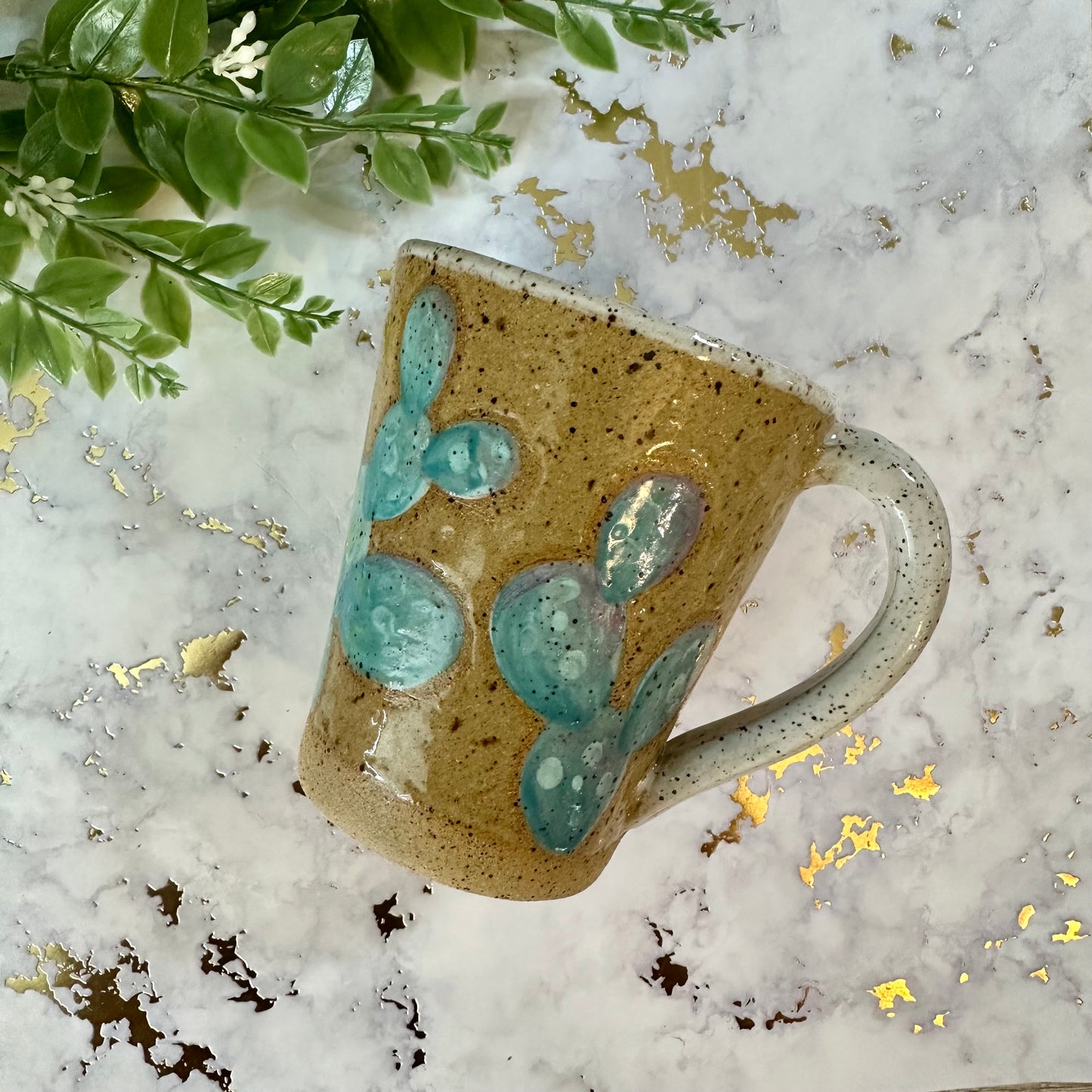 Handcrafted Cactus Mug