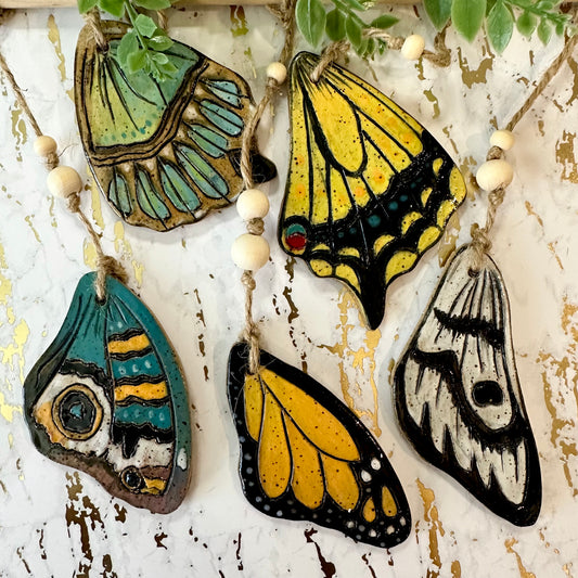 Butterfly Wing Hanging Wall Sculpture