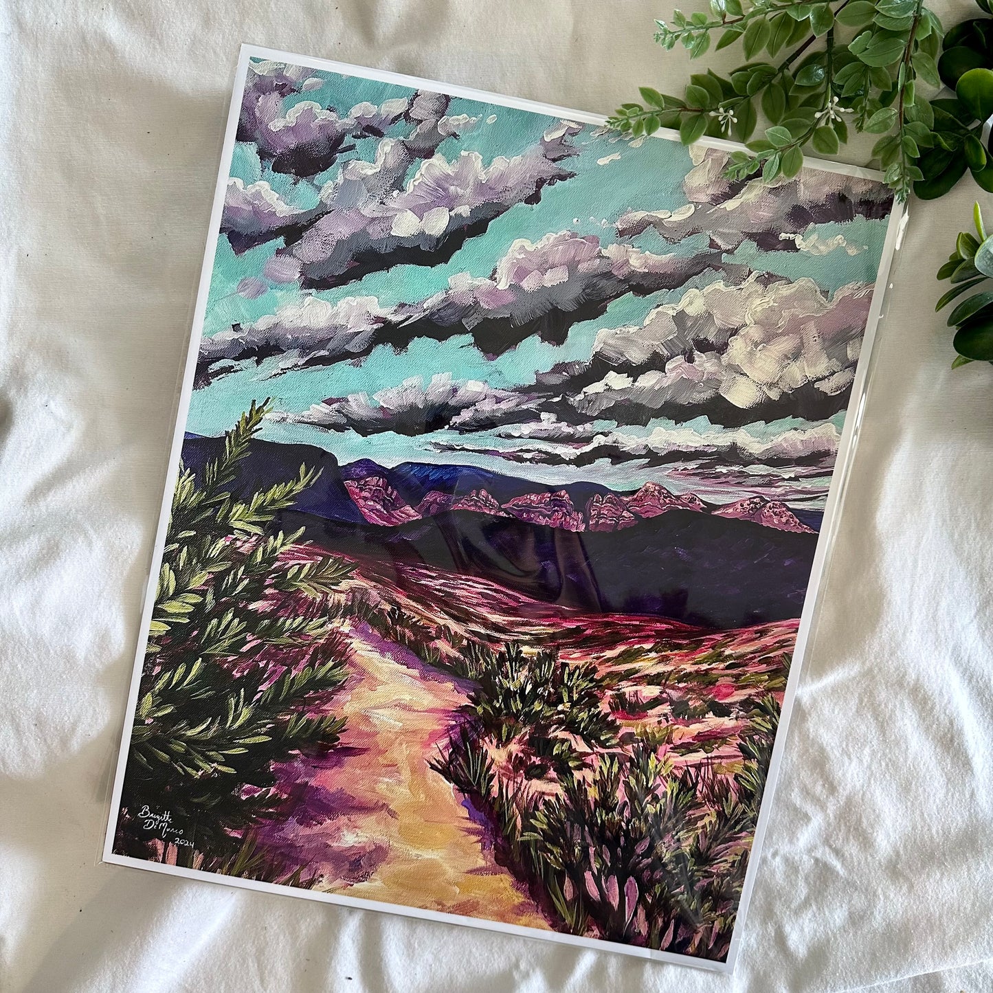 "Hidden Just Behind the Ordinary" Print