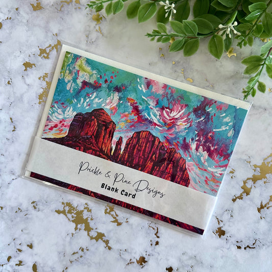 Blank Card - Cathedral Rock