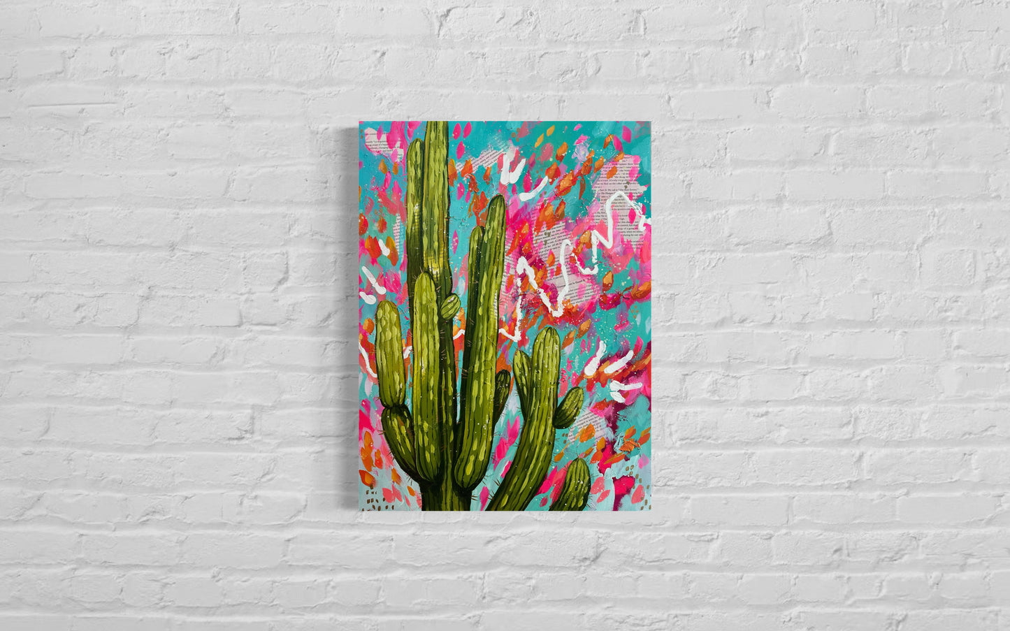 Original Acrylic - Playful Saguaro