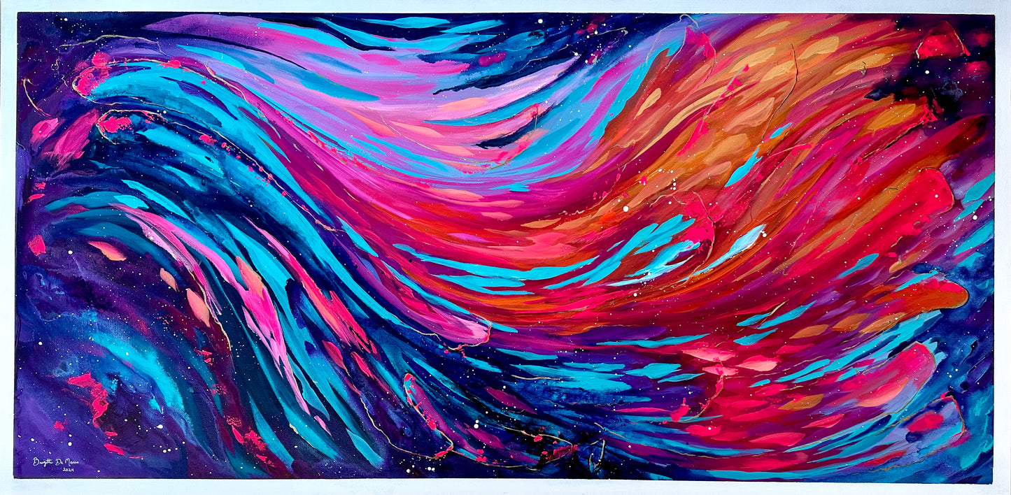 Original Acrylic - "It is Written in the Stars"