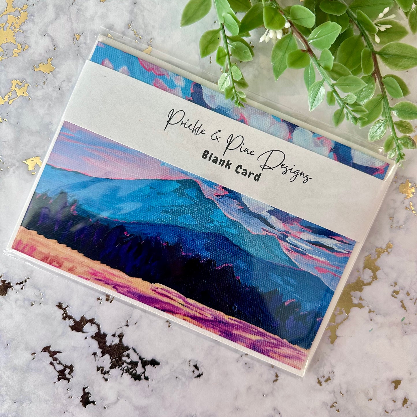 Blank Card - The Peaks