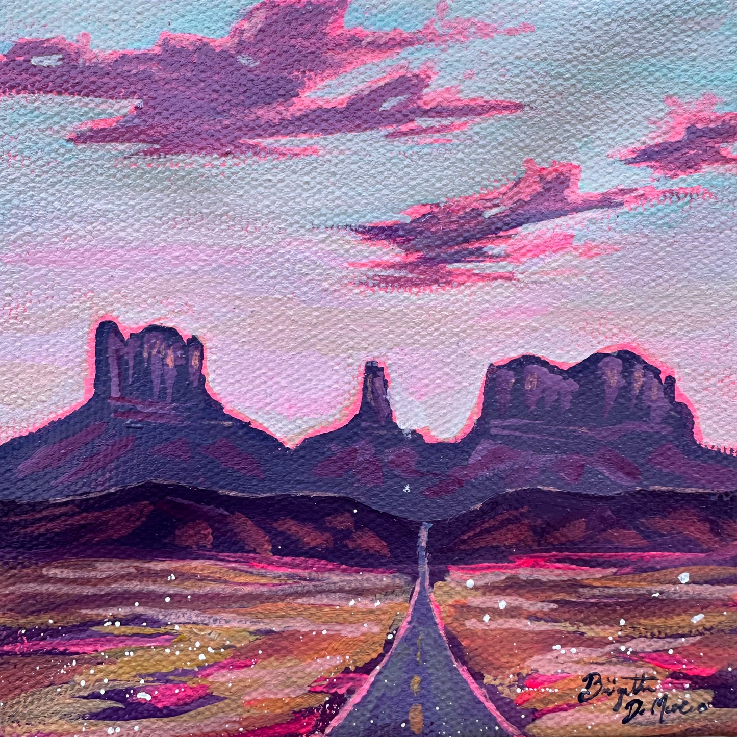 Adventure Through Monument - Acrylic Mini