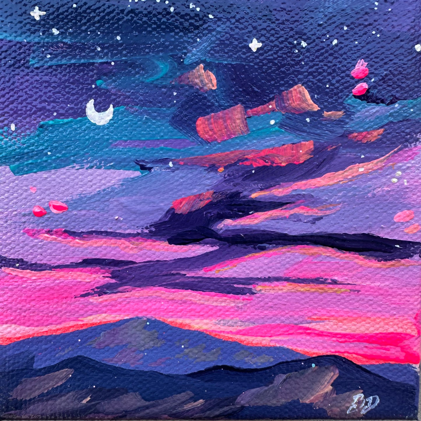 North - Acrylic Mini