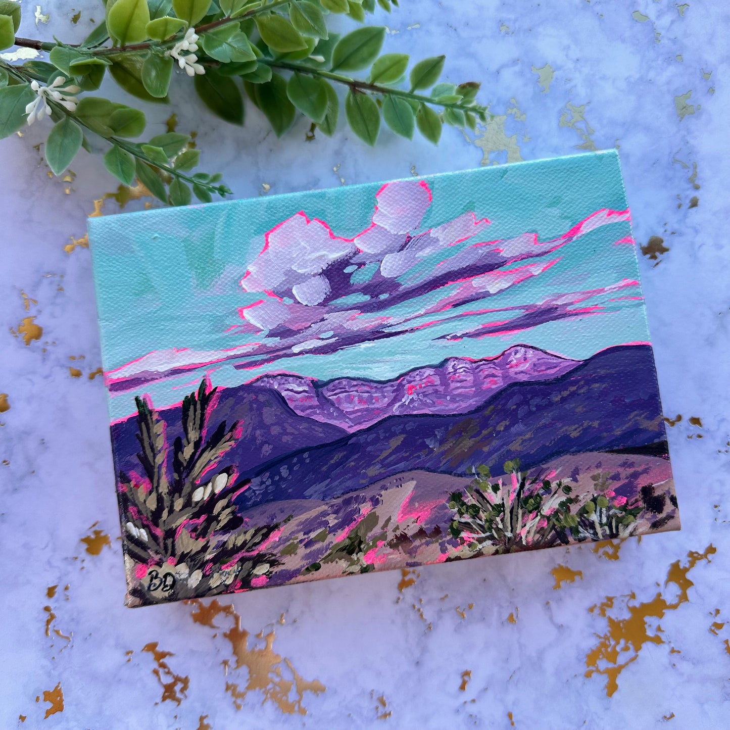 Hidden Paradise - Acrylic Mini