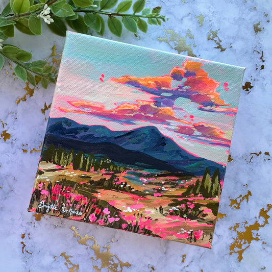 Sunset in Peace - Acrylic Mini