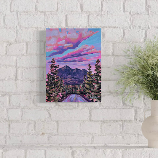 "Sunset in Flagstaff" Original Painting