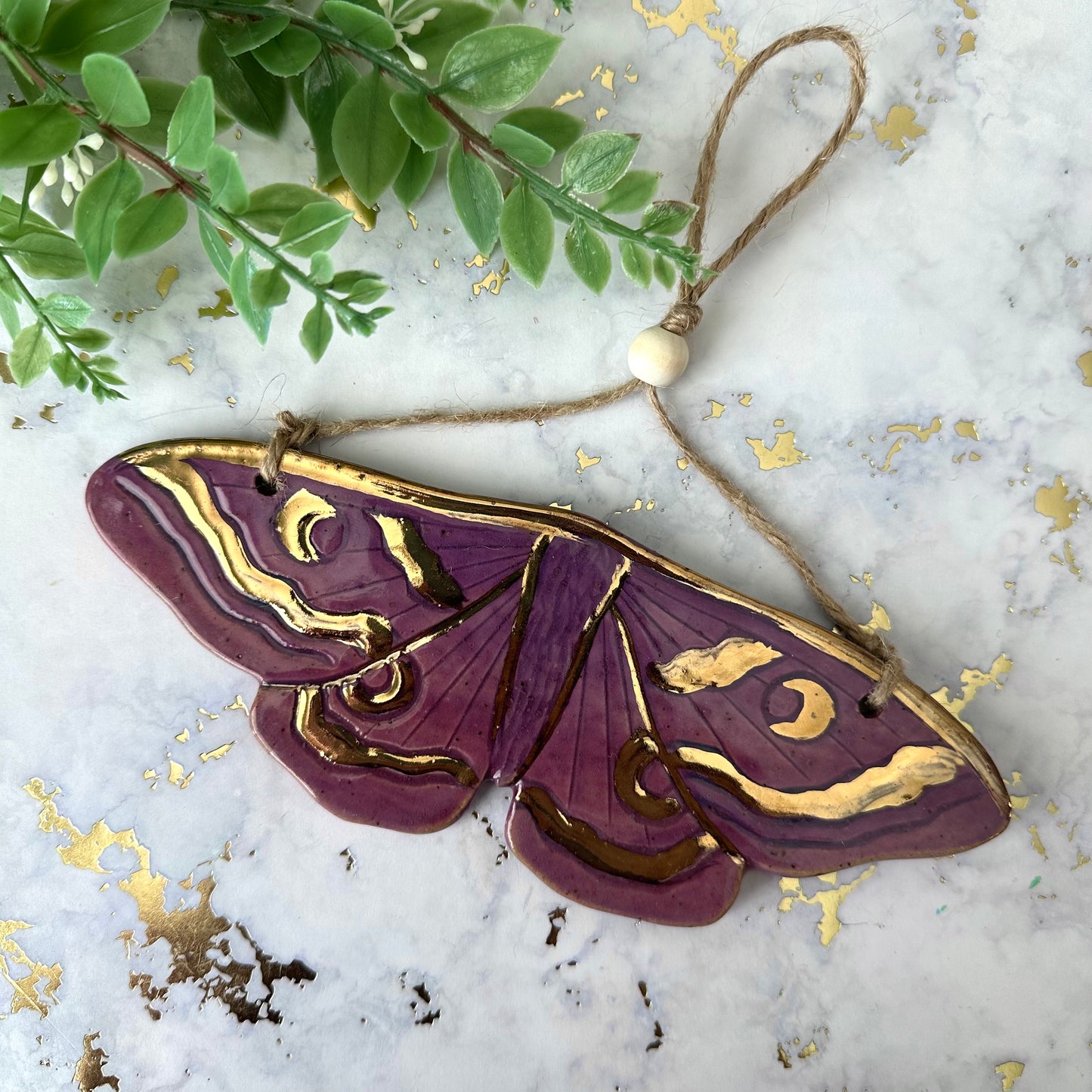 Hanging Butterfly Wall Art - Moth