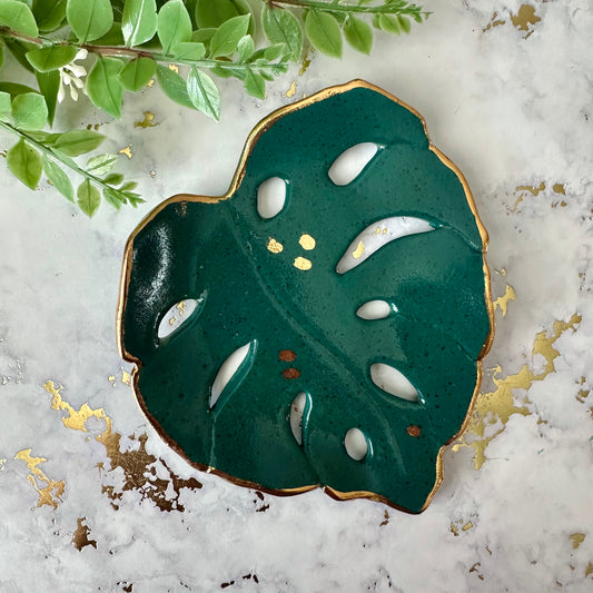 Monstera Trinket Dish
