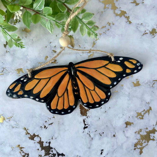 Hanging Butterfly Wall Art - Monarch
