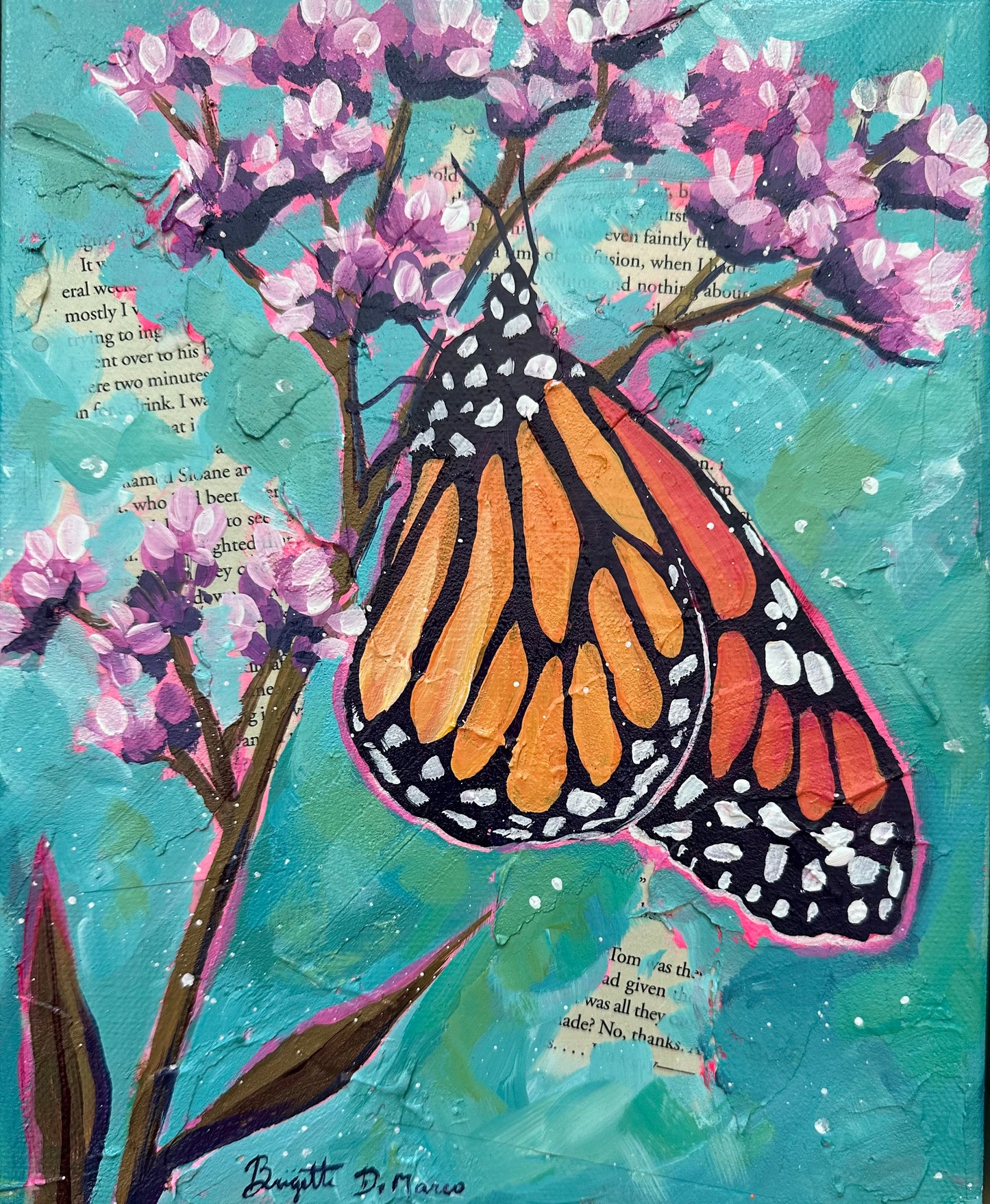 "Starting Over" - Monarch on mIlkweed